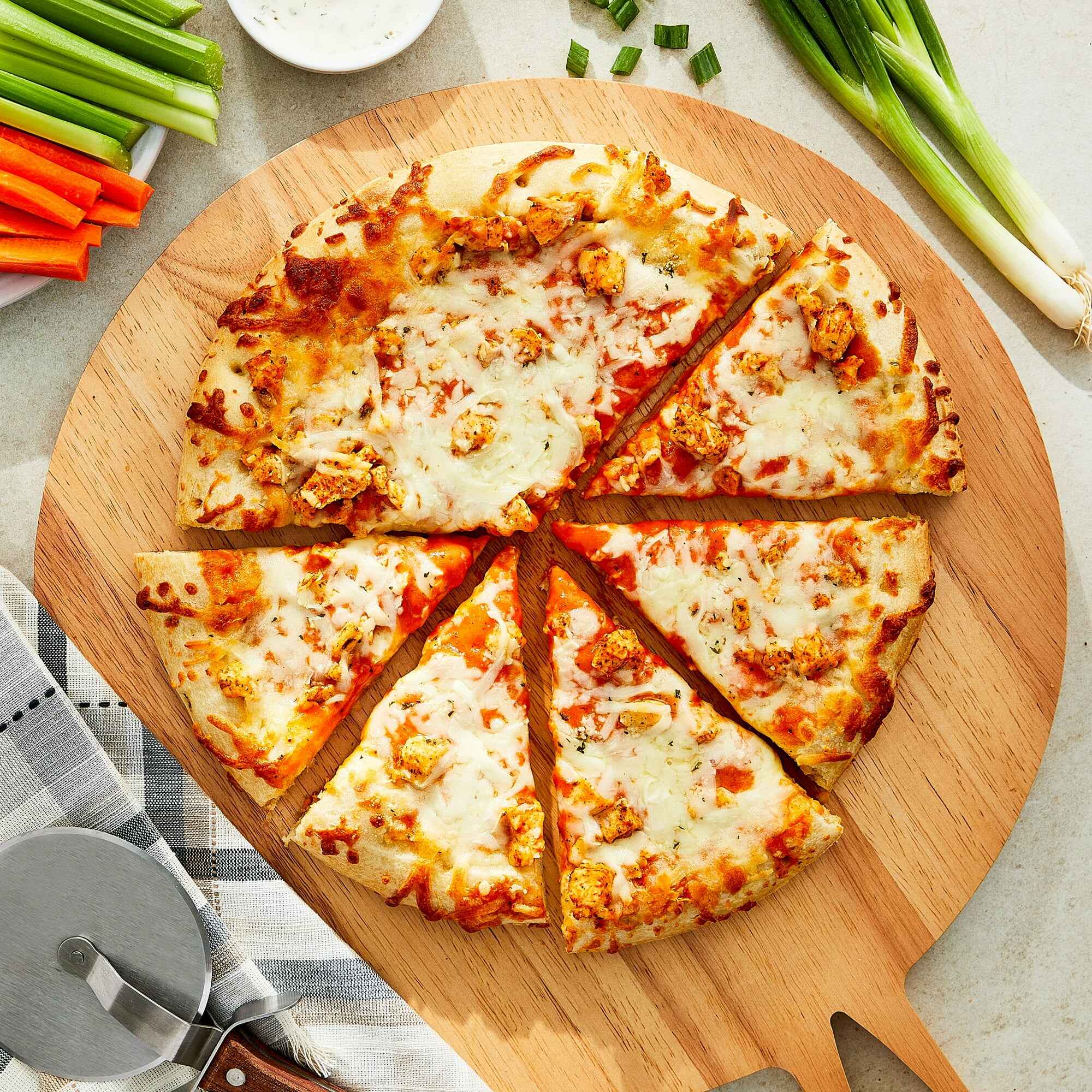 Buffalo Chicken Pizza