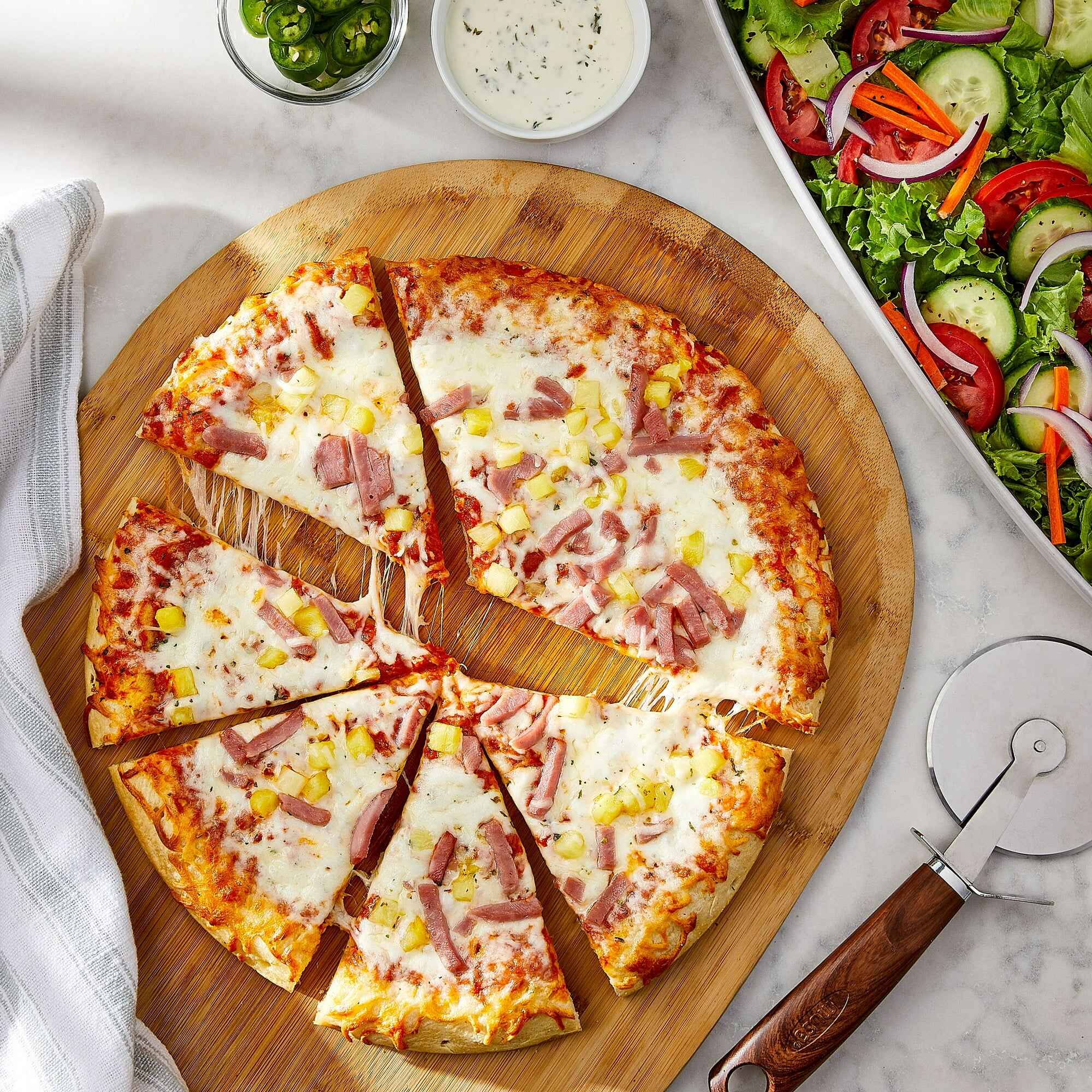 Hawaiian Style Pizza